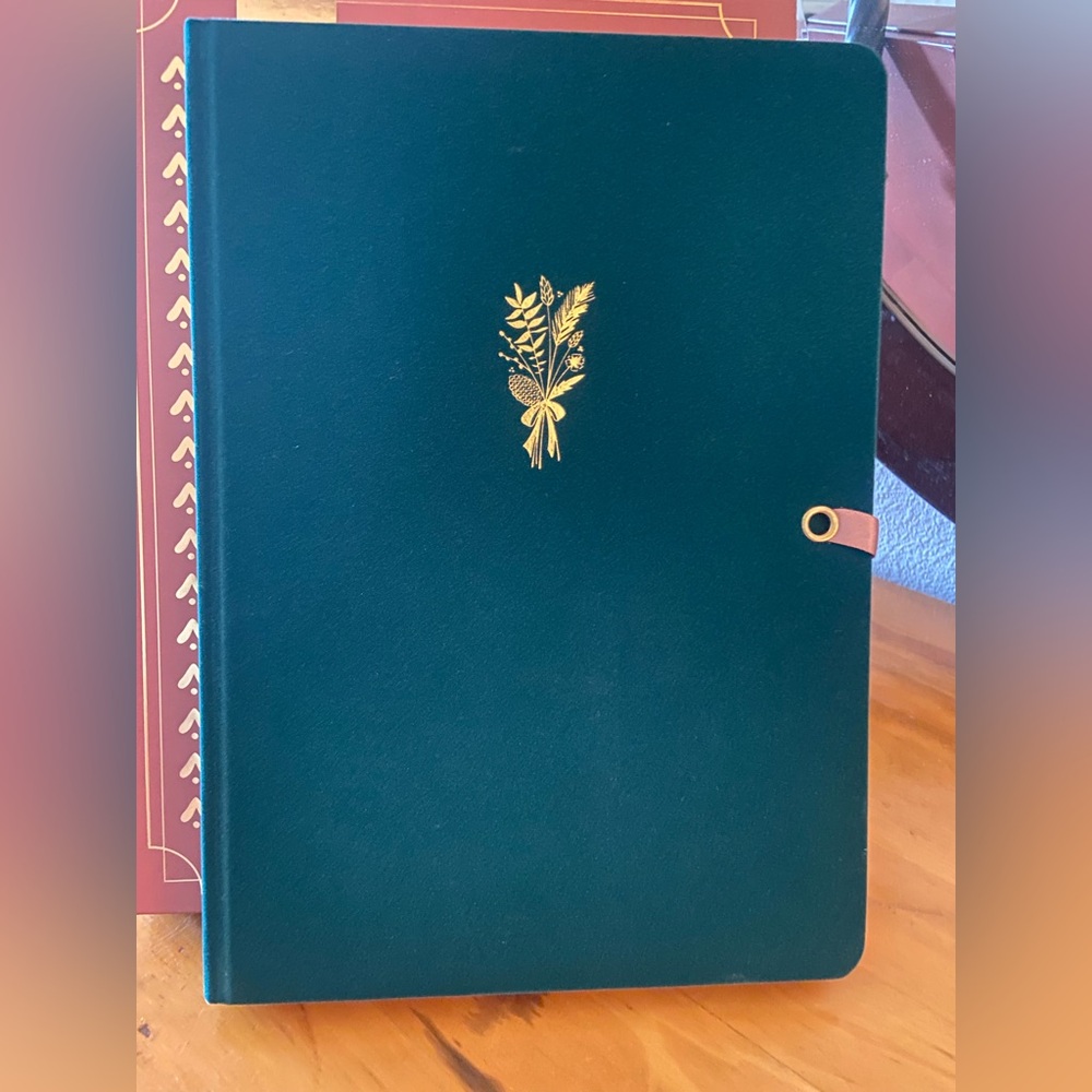 Archer & Olive B5 Wheat-berry Green & Rosegold